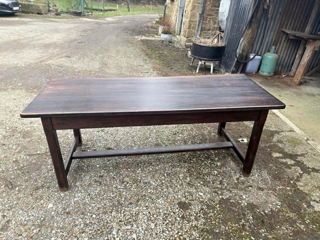 Table de ferme en chêne, Enlèvement, Chêne