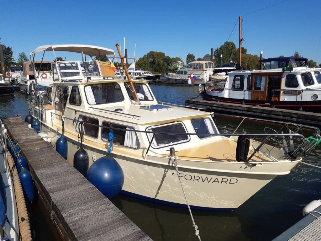 Meeuwkruiser te koop, Watersport en Boten, Gebruikt, Diesel, Kruiser, Walstroom