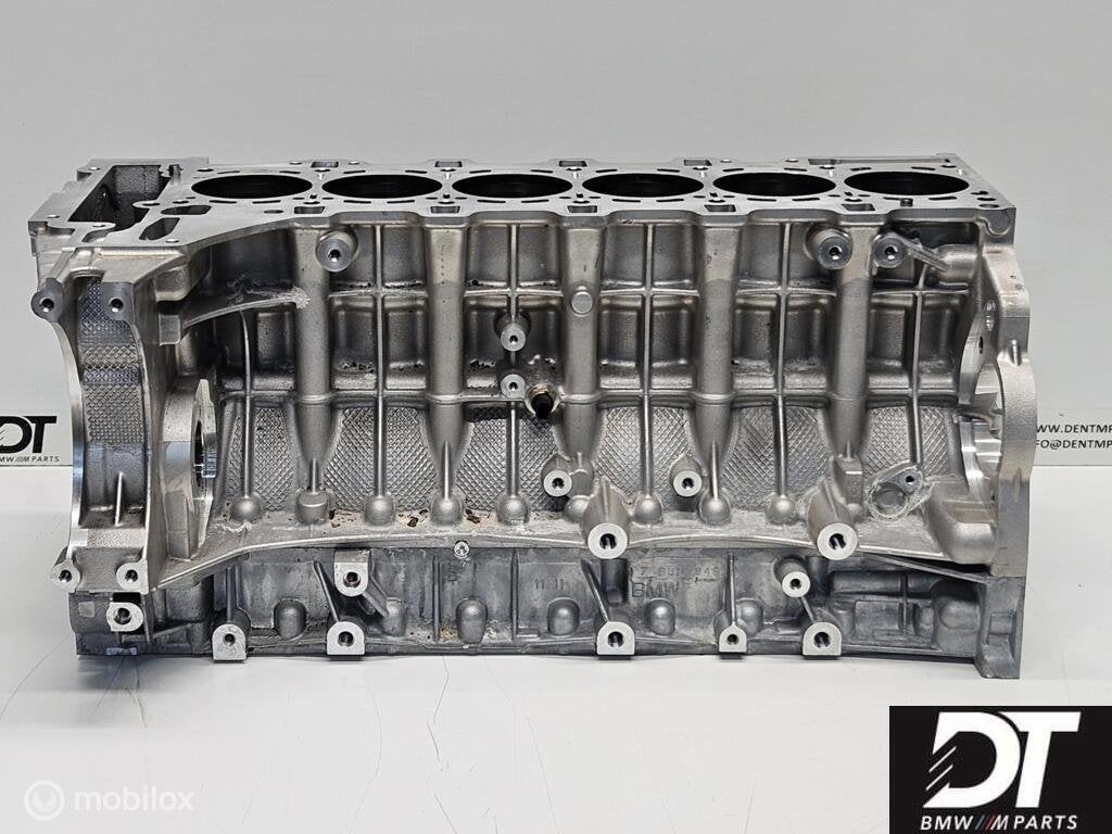 Onderblok BMW M3 F80 ('14-'15) M4 S55 3.0 S55B30 11117846766, Gebruikt, Ophalen of Verzenden, BMW, BMW