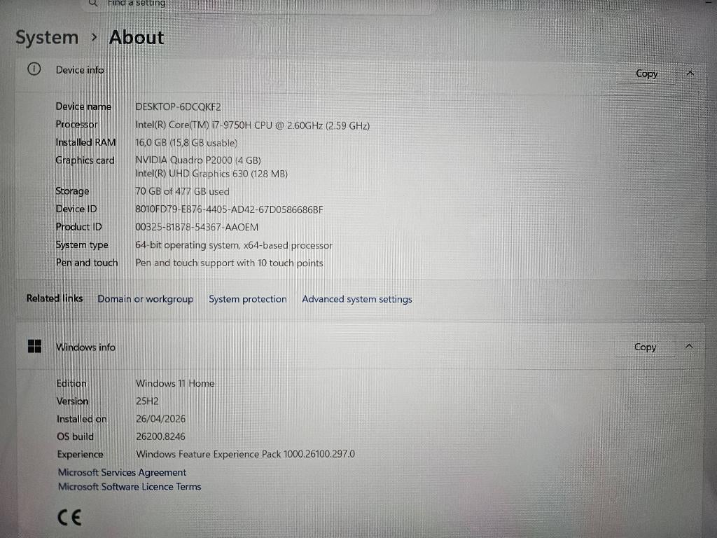 HP ZBook Studio x360 G5-laptop, Ophalen, Gebruikt, 2 tot 3 Ghz, Qwerty