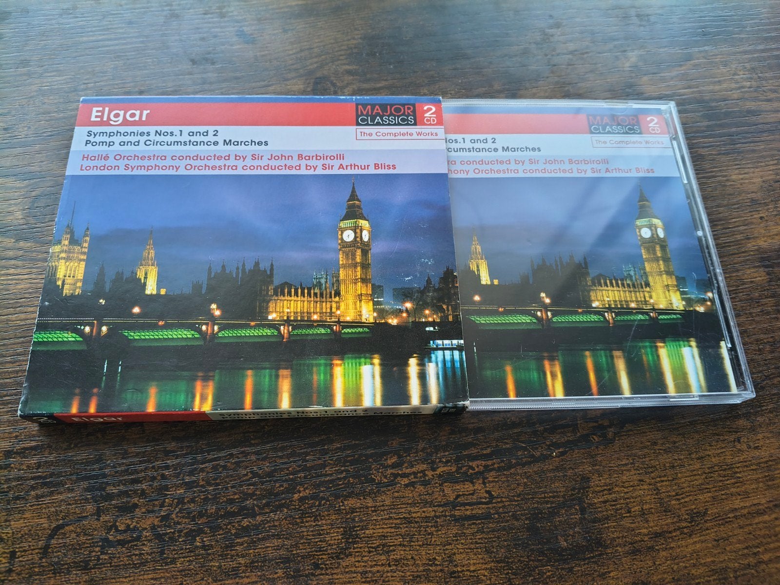 Elgar symphonies 1 and 2, pomp and circumstance marches, Cd's en Dvd's, Gebruikt, Symfonie, Modernisme tot heden, Ophalen of Verzenden