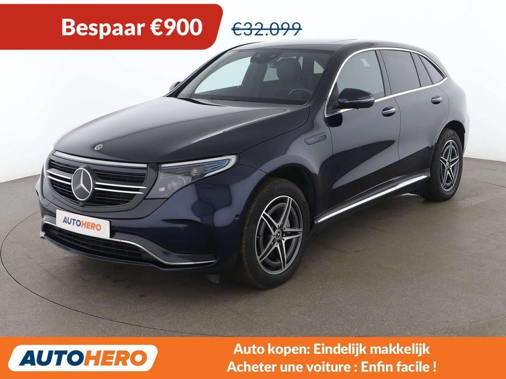 Mercedes-Benz EQC 400 electric drive 300 kW 4Matic AMG Line, Auto's, Automaat, Gebruikt, Zwart, Blauw