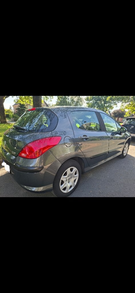 Peugeot 308, Autos, Argent ou Gris, Achat, Noir, 5 portes