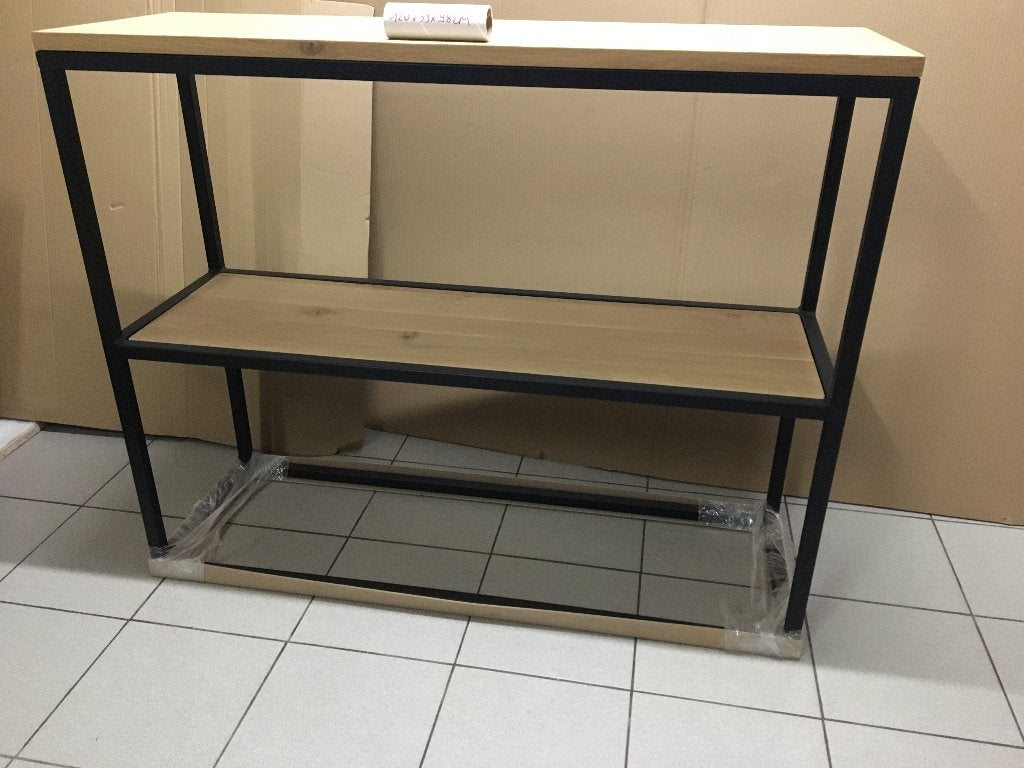 Stalen sidetable, Ophalen, Zo goed als nieuw, Metaal