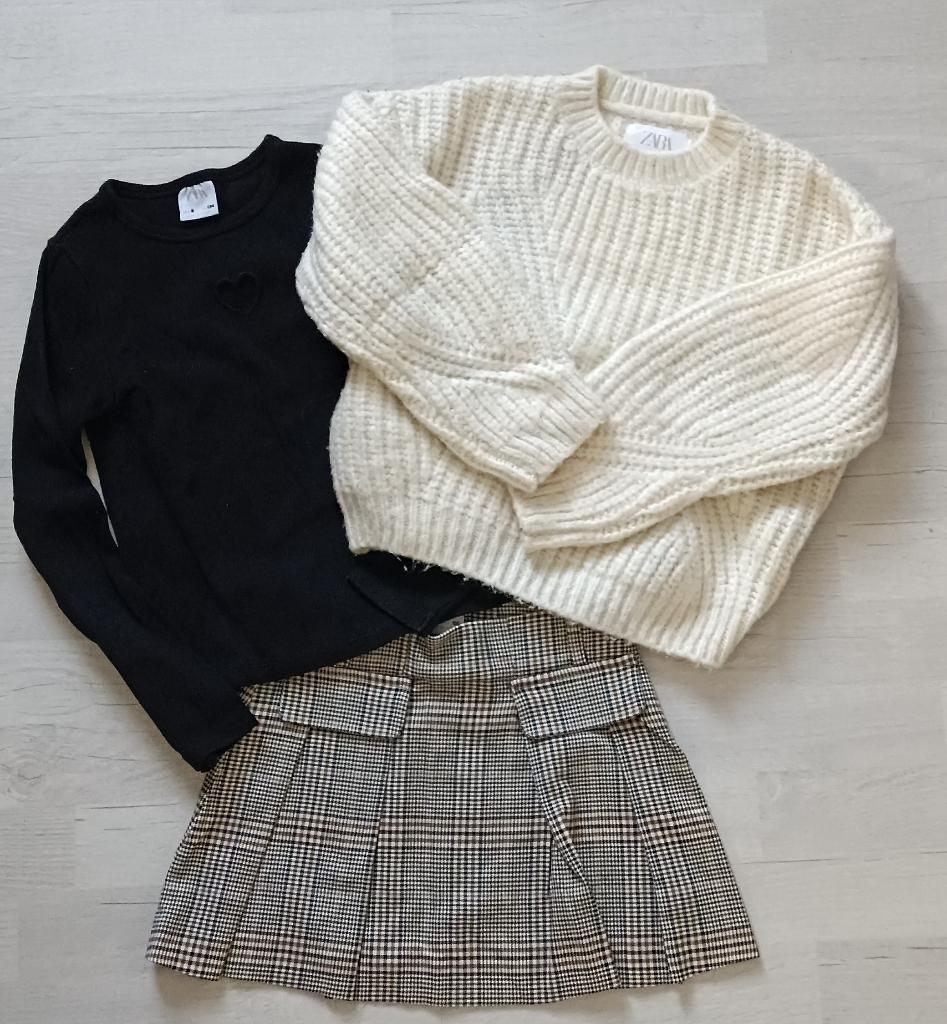 setje ZARA, Kinderen en Baby's, Kinderkleding | Maat 128, Meisje, Ophalen of Verzenden, Zo goed als nieuw, Zara