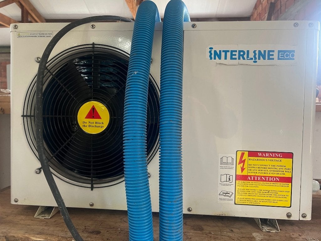 Zwembad warmtepomp Interline Eco3 (3,3 kW), Tuin en Terras, Ophalen, Gebruikt, Verwarming
