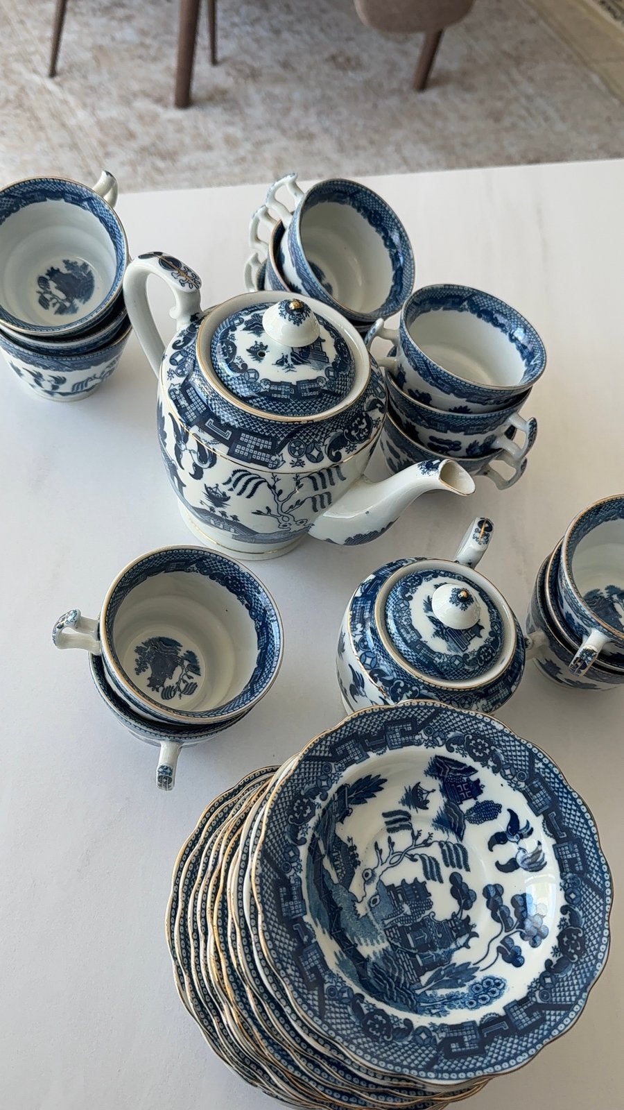 Theeset, Ophalen