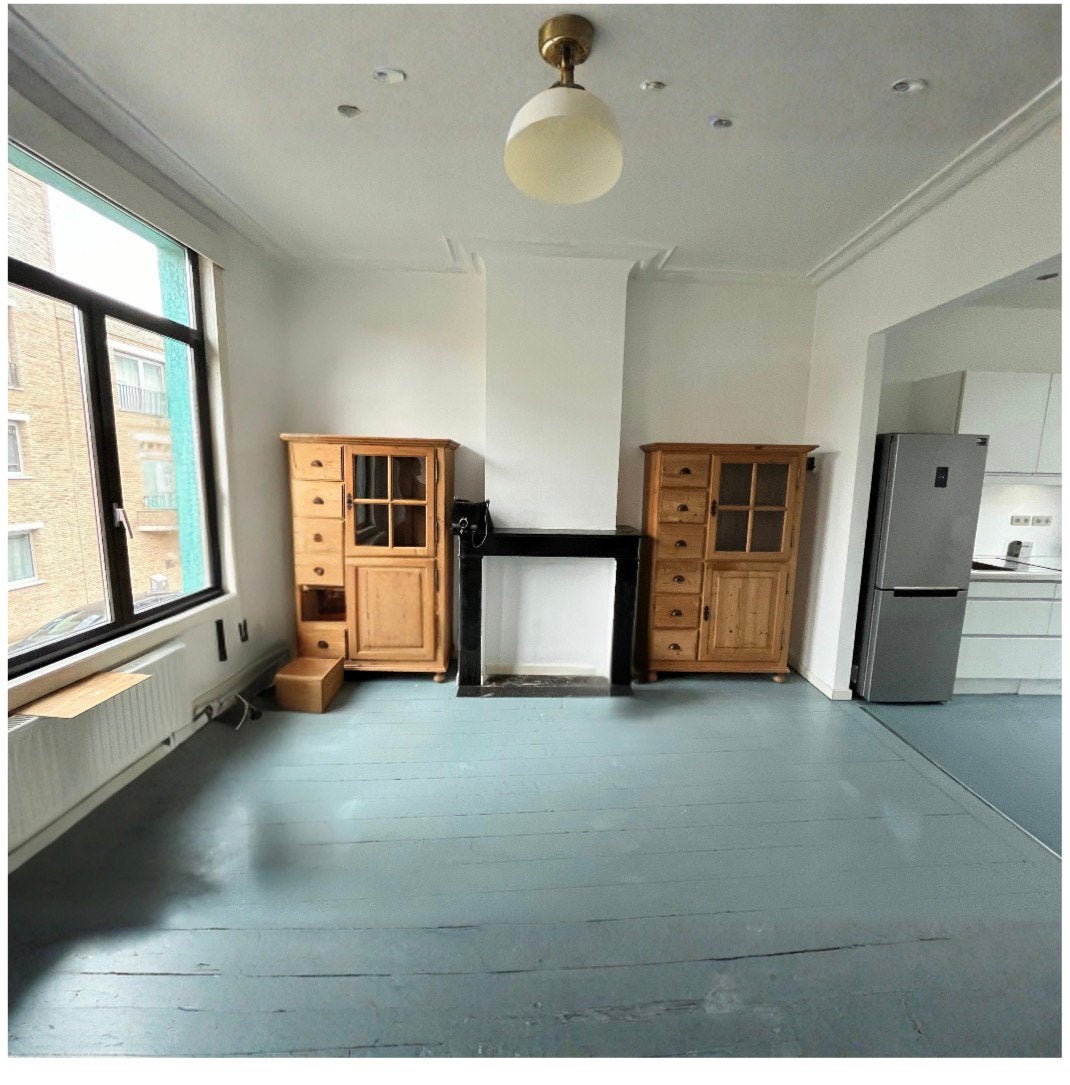 1 of 2 houten kasten voor in living, Huis en Inrichting, Ophalen, Zo goed als nieuw
