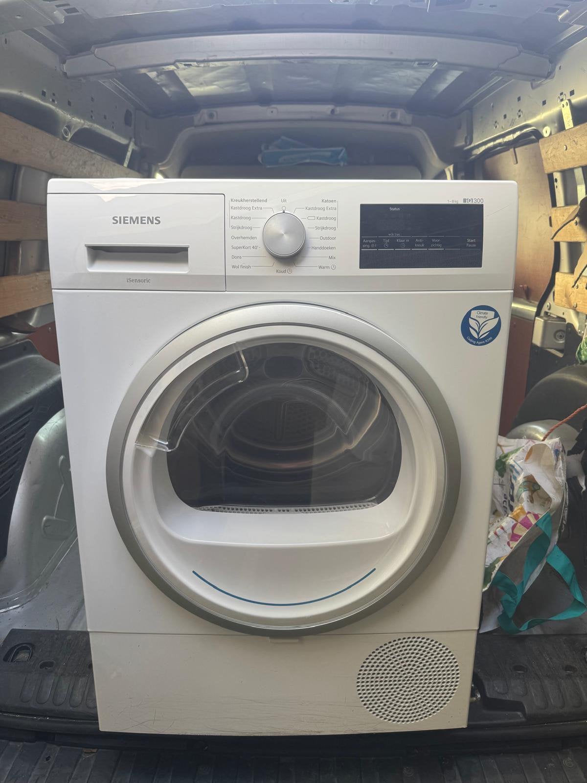 SIEMENS DROOGKAST 8KG A+++ (GARANTIE), Elektronische apparatuur, Ophalen, Zo goed als nieuw