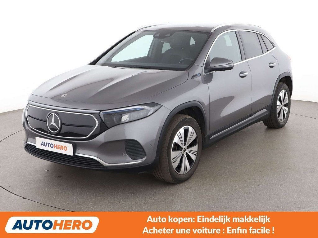 Mercedes-Benz EQA 250 250 Progressive (bj 2021, automaat), Gebruikt, Zwart, Lichtsensor, Elektrisch