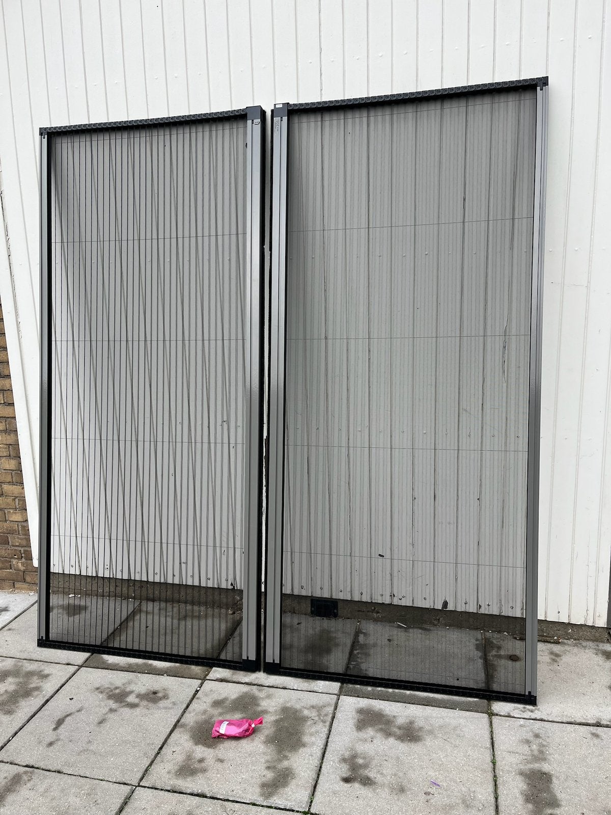 Porte moustiquaire plissée Luxaflex neuve 207,5x192 double, Enlèvement ou Envoi, Neuf