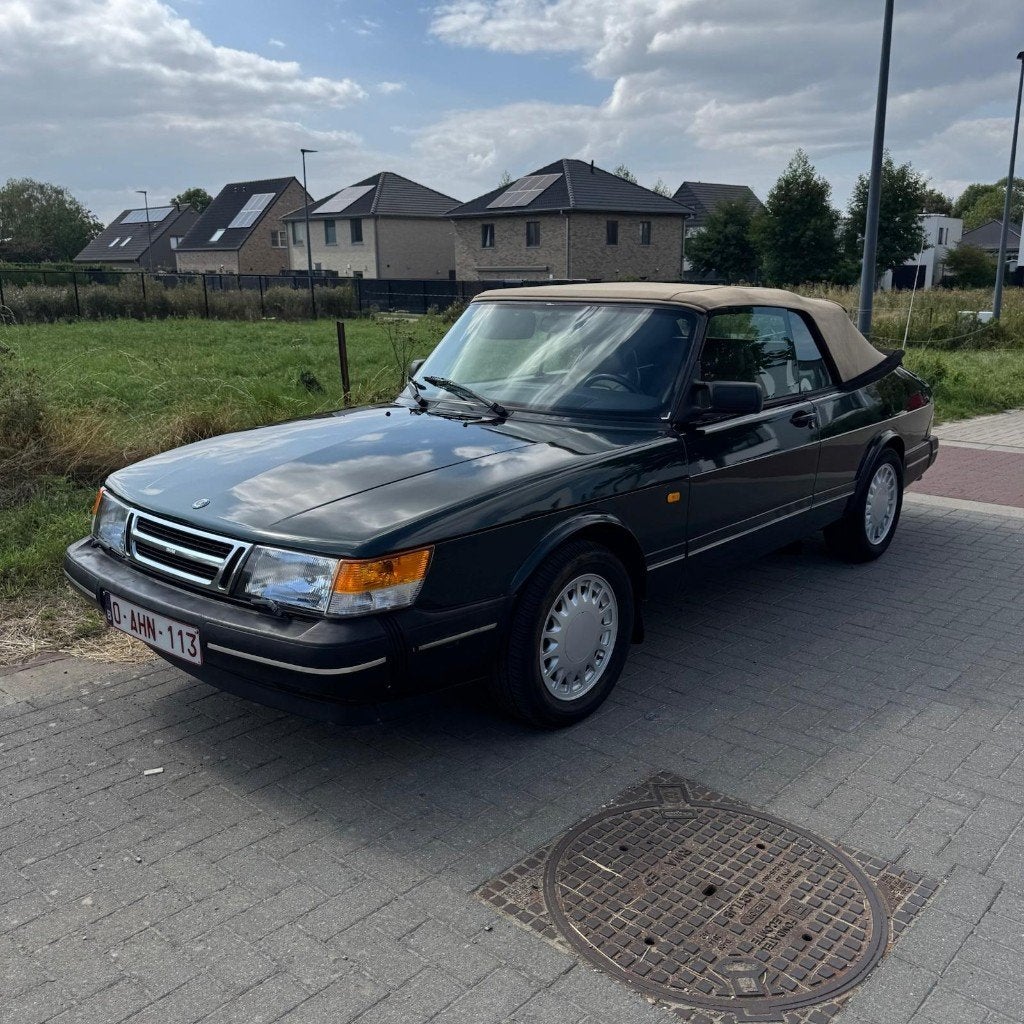 Saab 900 cabrio Scarabee Automaat, Autos, Achat, Beige, Cabriolet, 2 portes