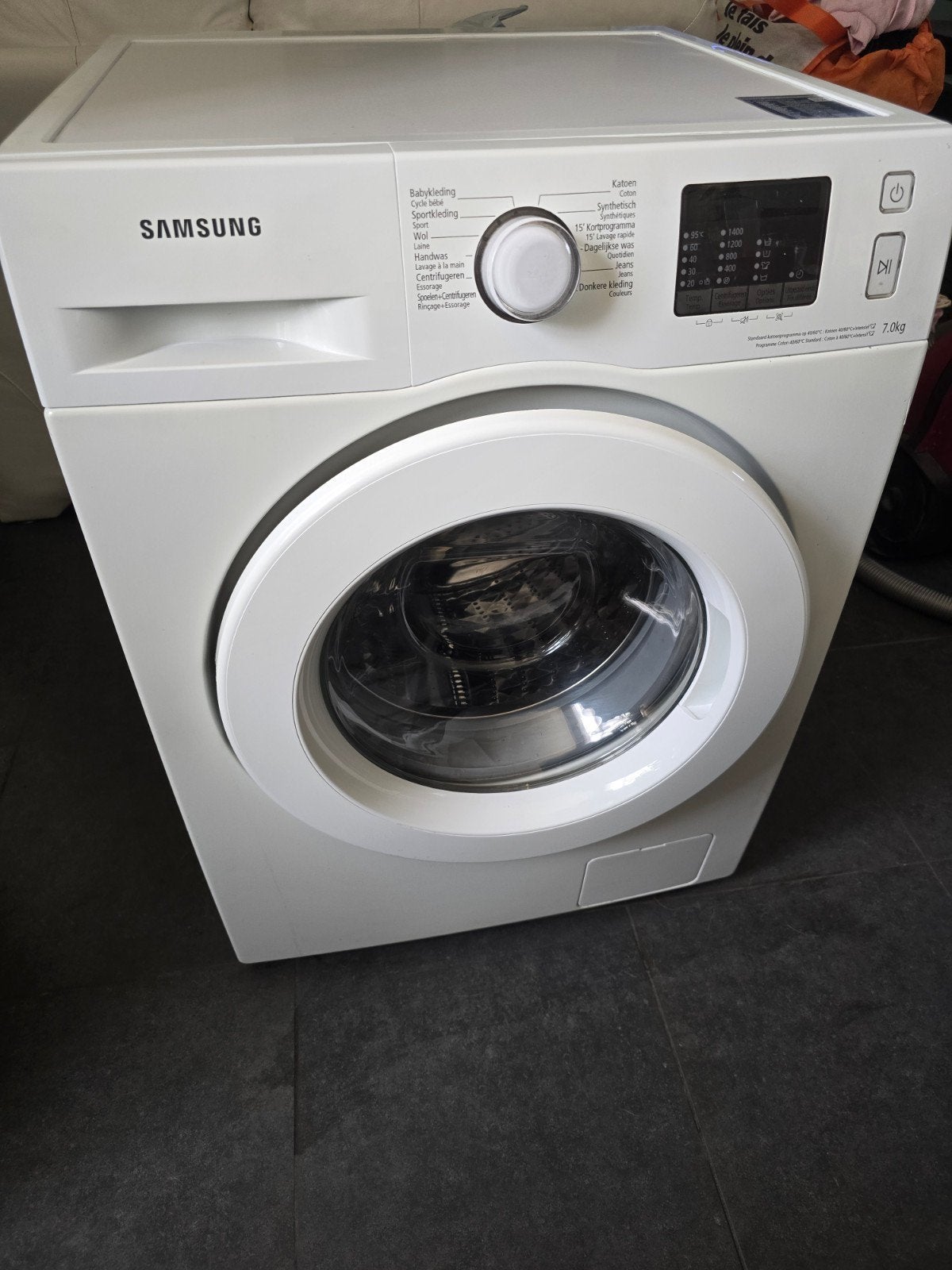 lave linge Samsung eco bubble Fuzzy logic, Electroménager, Enlèvement
