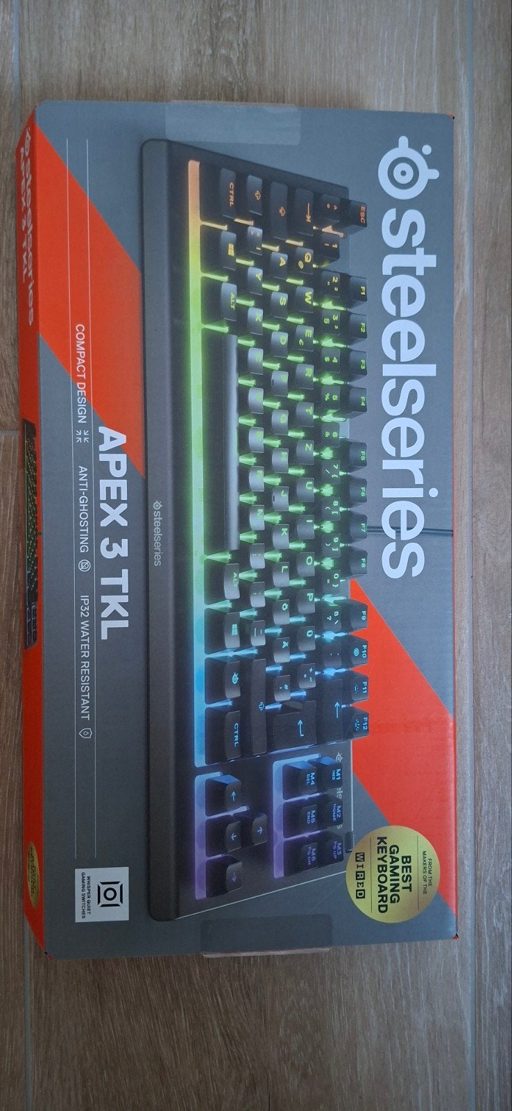 Steelseries APEX 3 TKL, Azerty, Ophalen of Verzenden, Steelseries, Bedraad