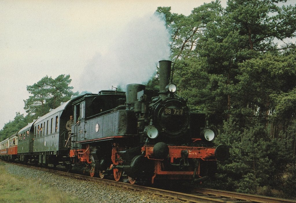 STOOMLOCOMOTIEF  98 727  uit 1899 !, Verzamelen, Postkaarten | Themakaarten, Ophalen of Verzenden, Ongelopen, Voertuig