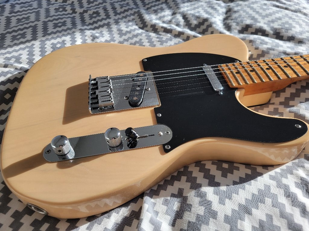 Fender Telecaster 1990 masterbuilt custom shop J.W. Black, Muziek en Instrumenten, Ophalen, Fender