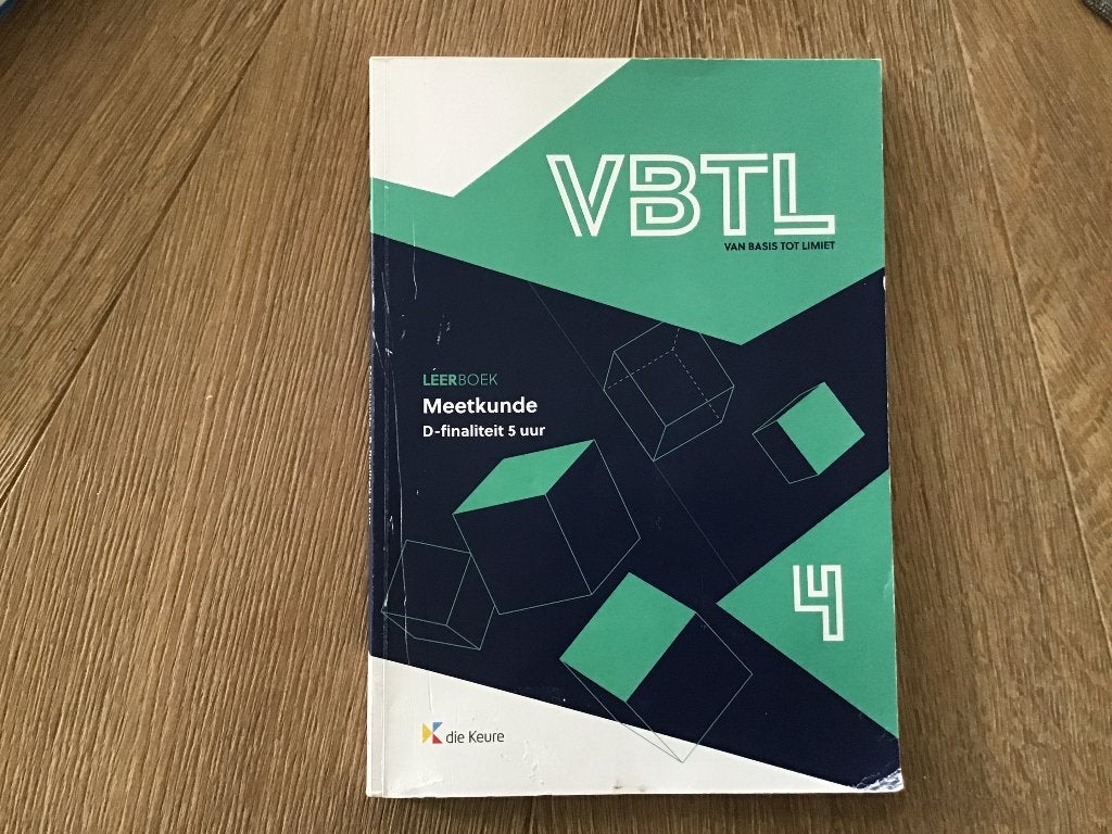 VBTL leerboek meetkunde 4, ASO, Wiskunde A, Die keure, Ophalen