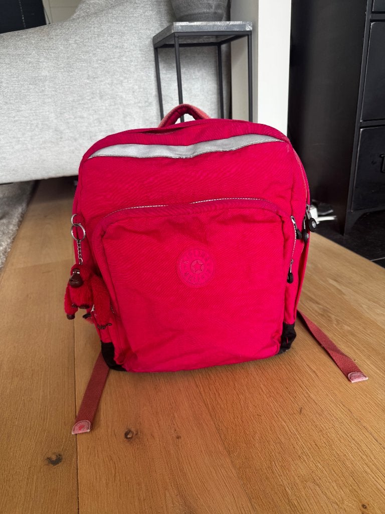 Boekentas kipling, Enlèvement, Utilisé, Rose, Sac à dos