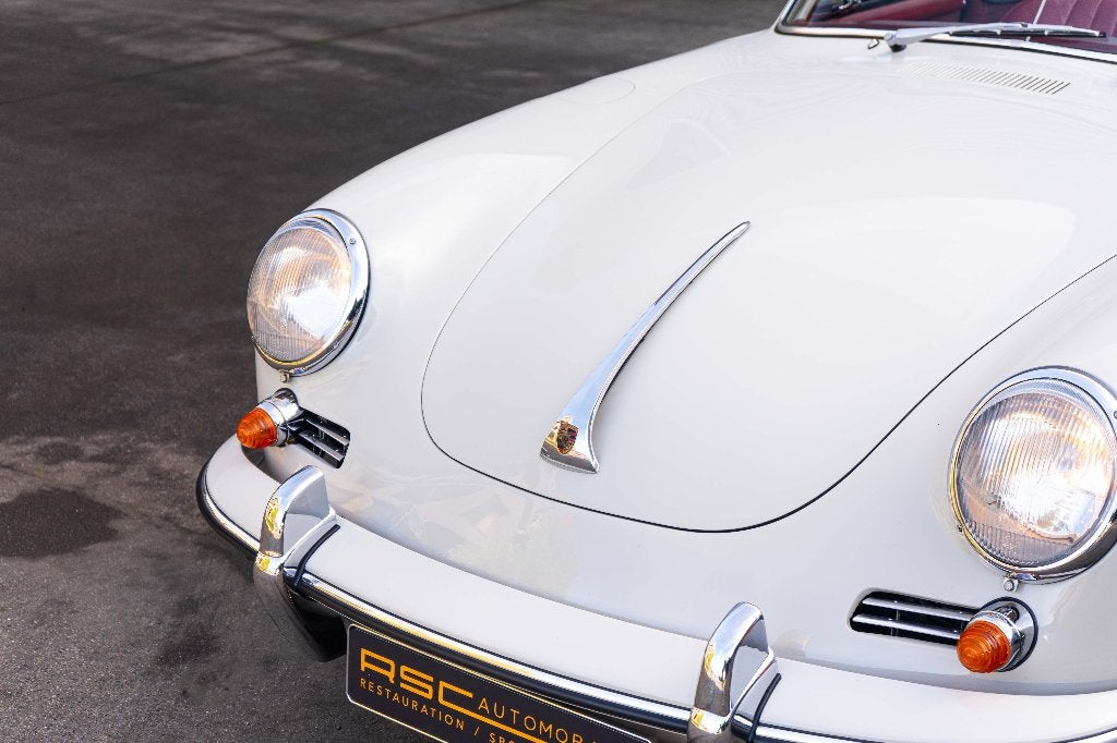 Porsche 356 SC Cabriolet, Auto's, Porsche, 4 zetels, Achterwielaandrijving, 4 cilinders, Handgeschakeld