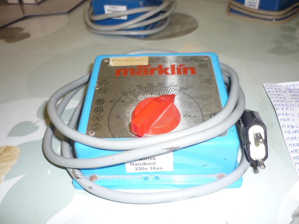 Märklin trafo 6473 220 v 16 v 16 va, Ophalen, Gebruikt, Analoog, Märklin
