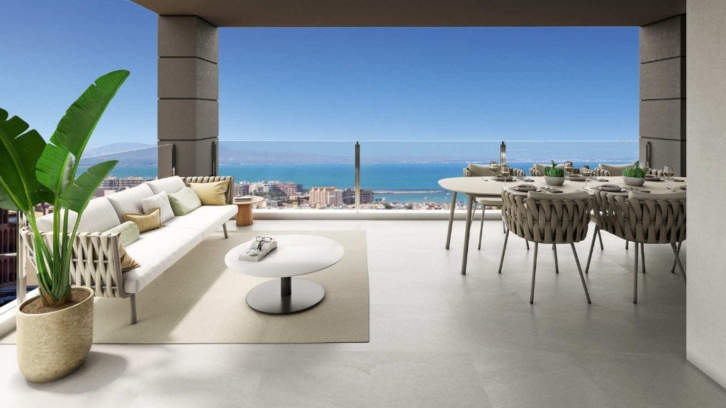 Luxe penthouses met zeezicht en dakterras bij La Mata., Spanje, La Mata, Torrevieja, 3 kamers, 95 m²