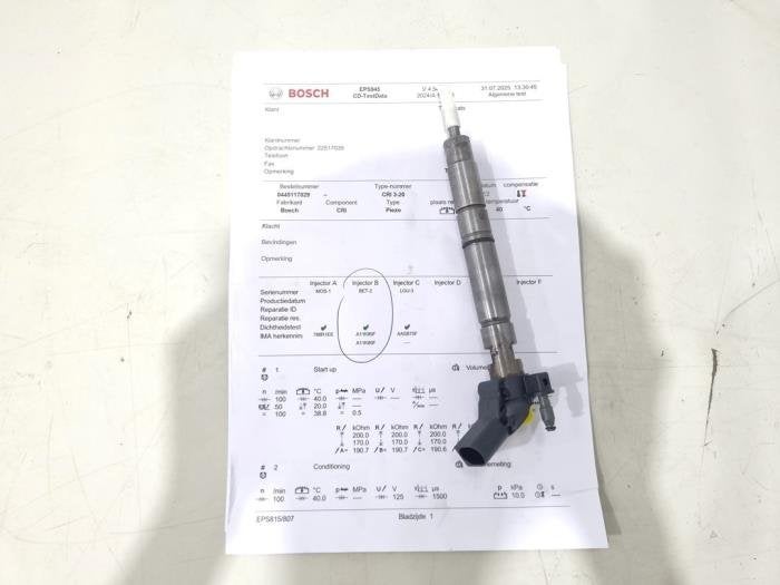 Injecteur (diesel) d'un Audi SQ5, Autos : Pièces & Accessoires, Systèmes à carburant, Audi, Utilisé, 3 mois de garantie, Enlèvement ou Envoi