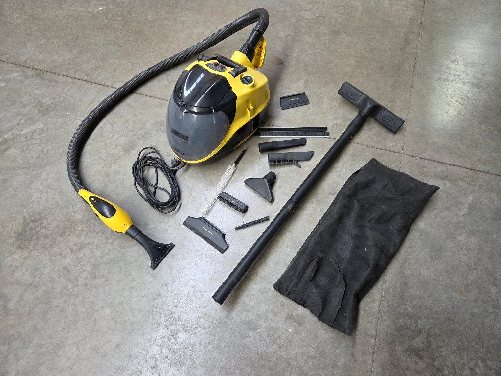 Professionele Kärcher SV 1902 stoomzuiger/stoomreiniger, Enlèvement