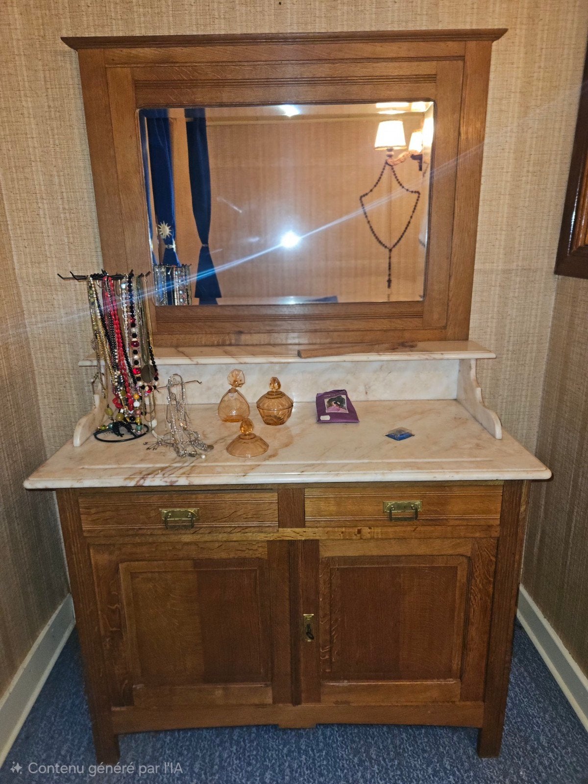meuble avec miroir, Enlèvement