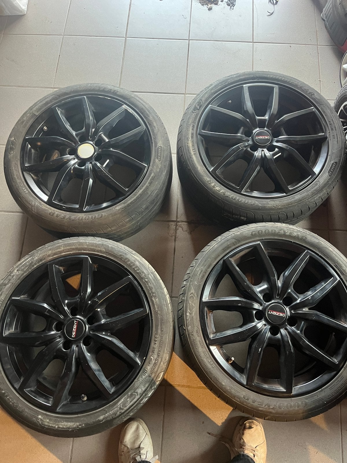 Velgen ford fiesta, Ophalen, Velg(en)