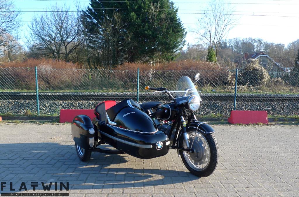 BMW R50/2 side car Velorex - #flatwinmotos, Motoren, Motoren | BMW, Bedrijf, Toermotor, 12 t/m 35 kW, 2 cilinders, Motorrijbewijs A