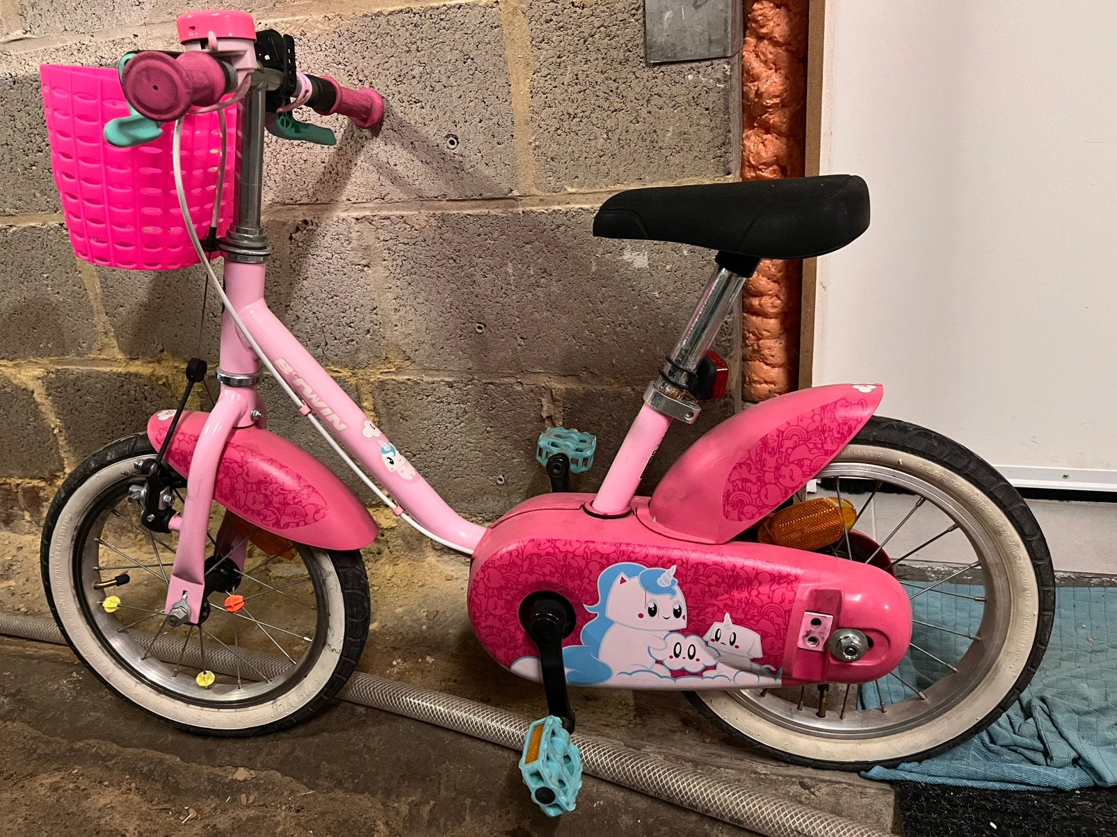 Vélo petite fille, Vélos & Vélomoteurs, Enlèvement, Utilisé, Moins de 16 pouces, Stabilisateurs