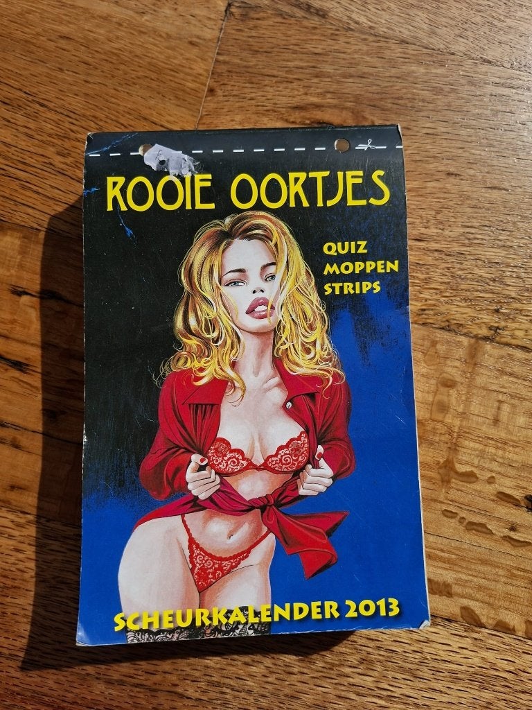 scheurkalender Rooie oortjes, Divers, Enlèvement ou Envoi, Calendrier quotidien, Comme neuf