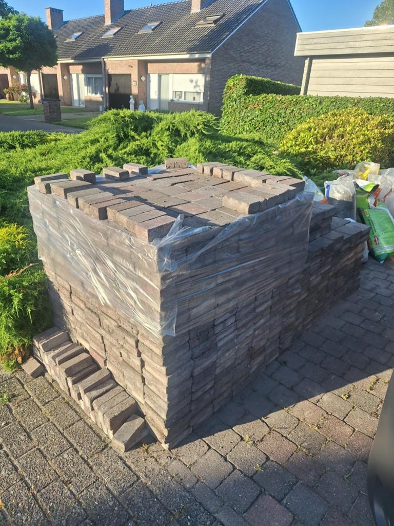 Klinkers, Enlèvement, Briques