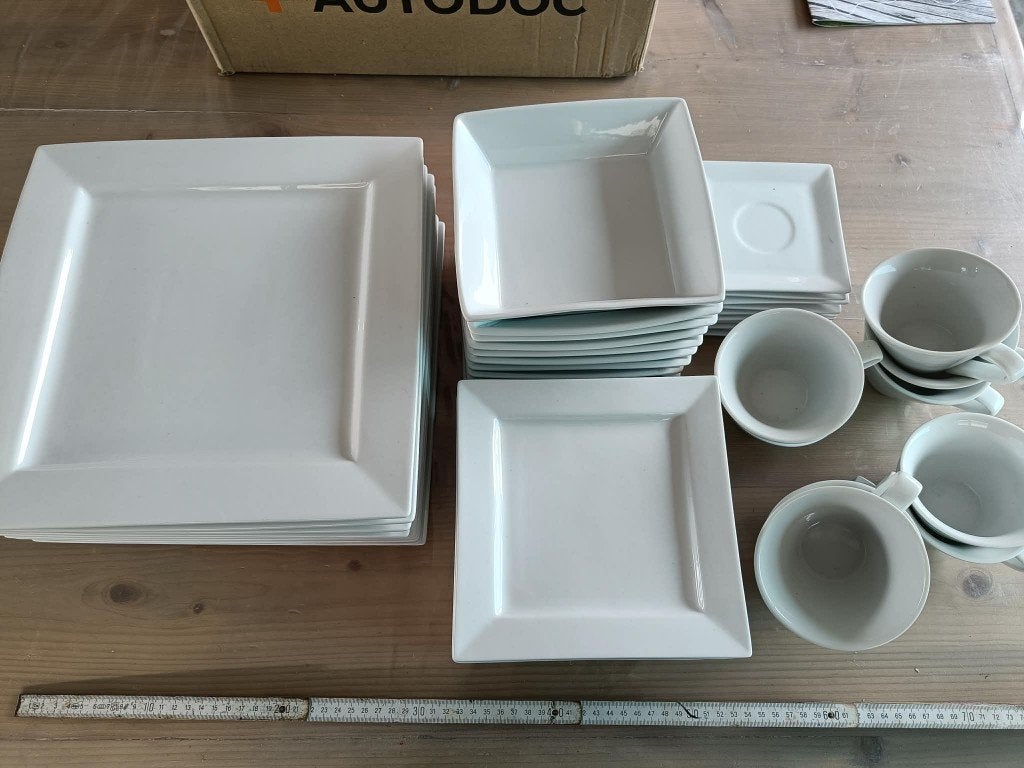 Cozy & trendy servies 10 pers., Huis en Inrichting, Ophalen, Overige merken, Zo goed als nieuw, Bord(en)