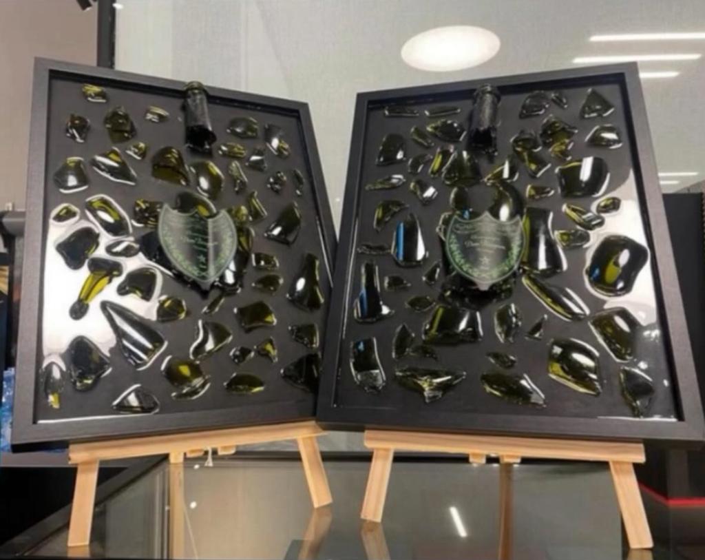 Kader dom perignon, Ophalen