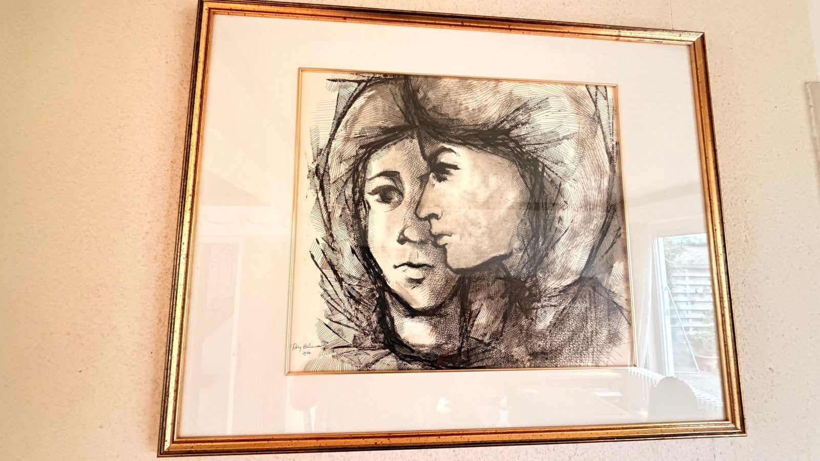 Meisjes, Antiquités & Art, Enlèvement, Signé