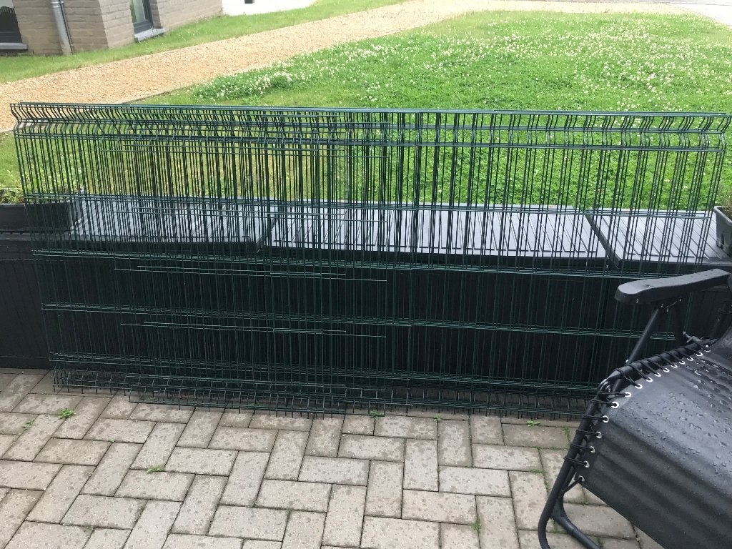 Grillage rigide vert, Ophalen, Nieuw