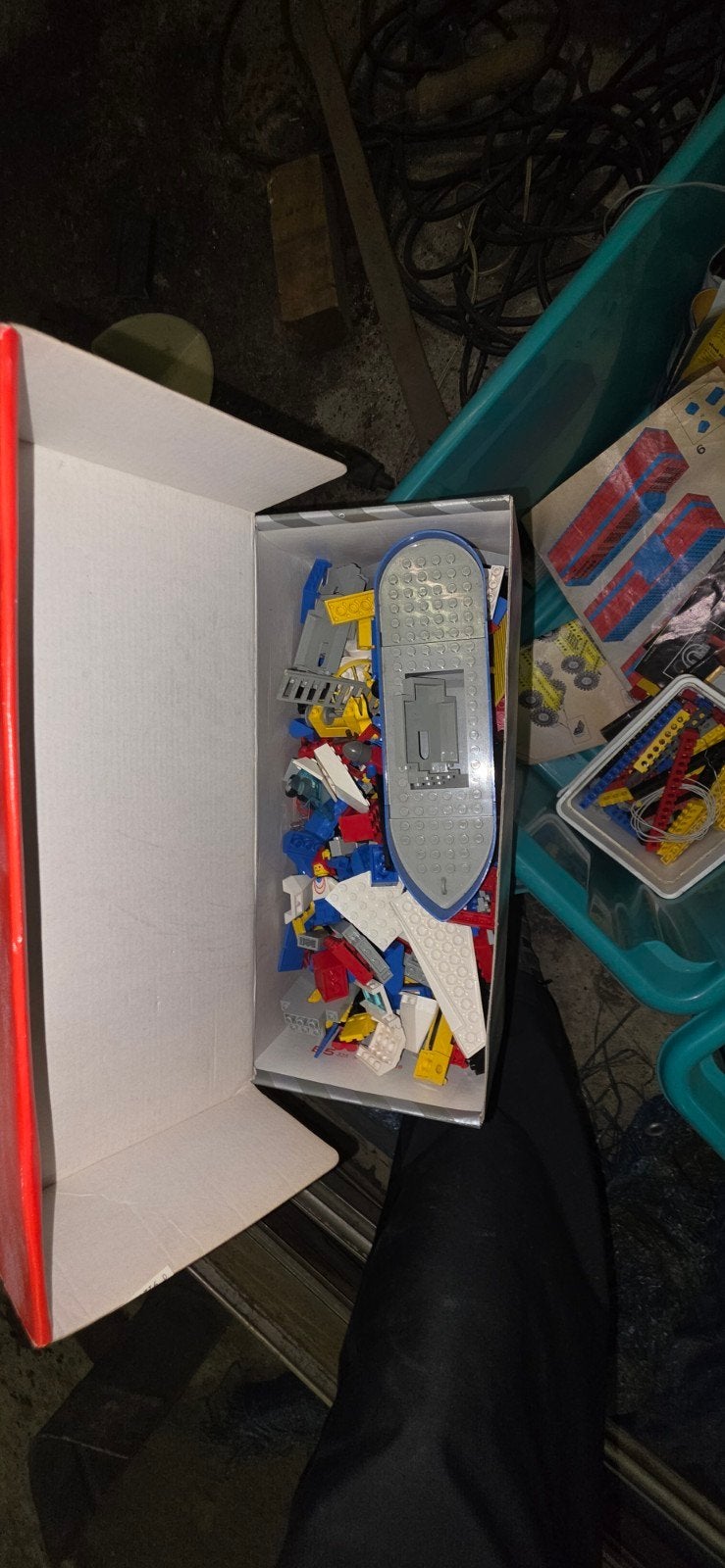 lego, Ophalen