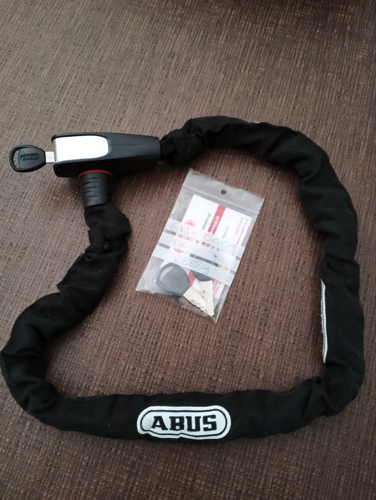 Abus slot, Ophalen, Zo goed als nieuw