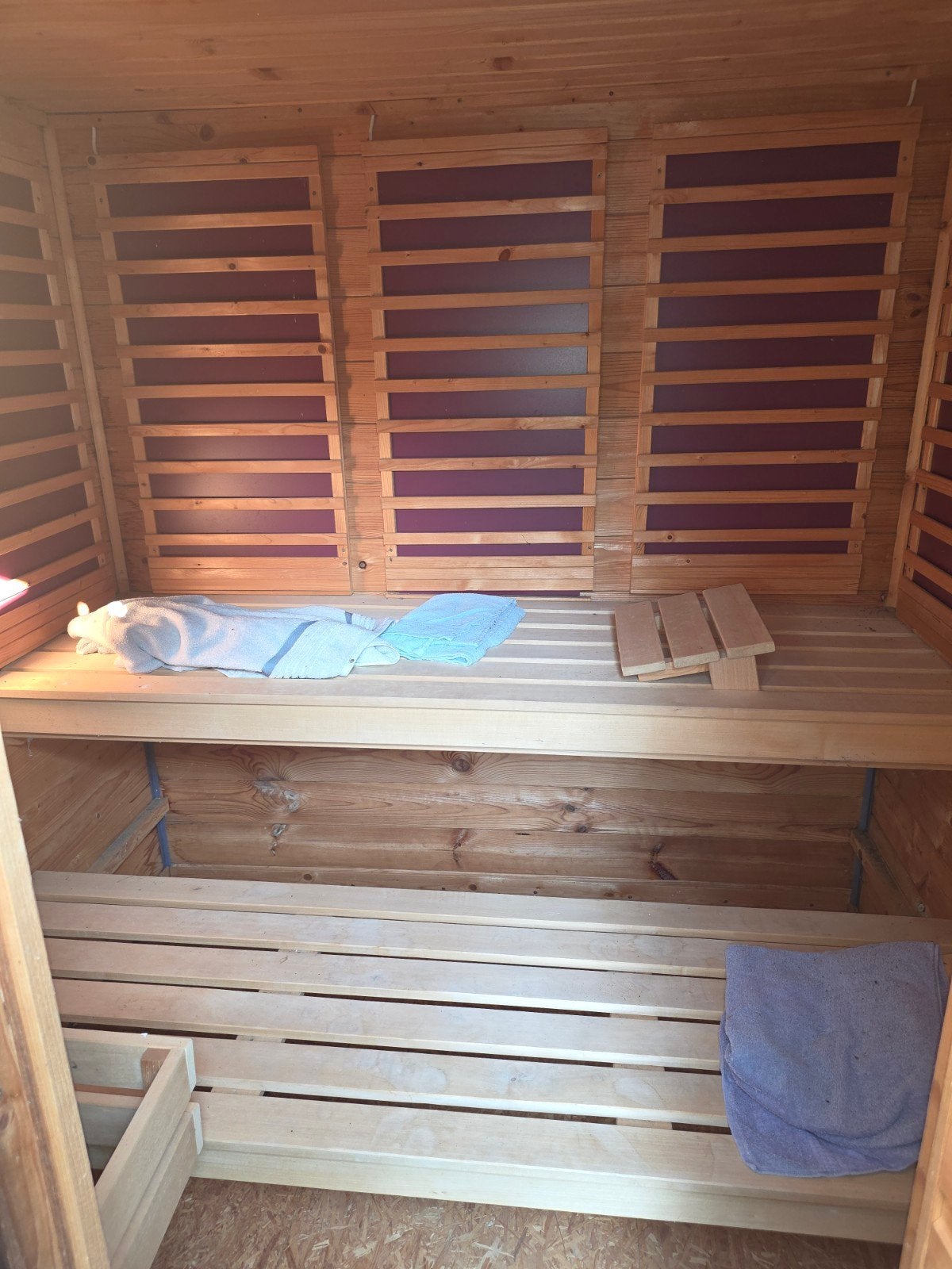 Sauna op 220, Ophalen, Infrarood