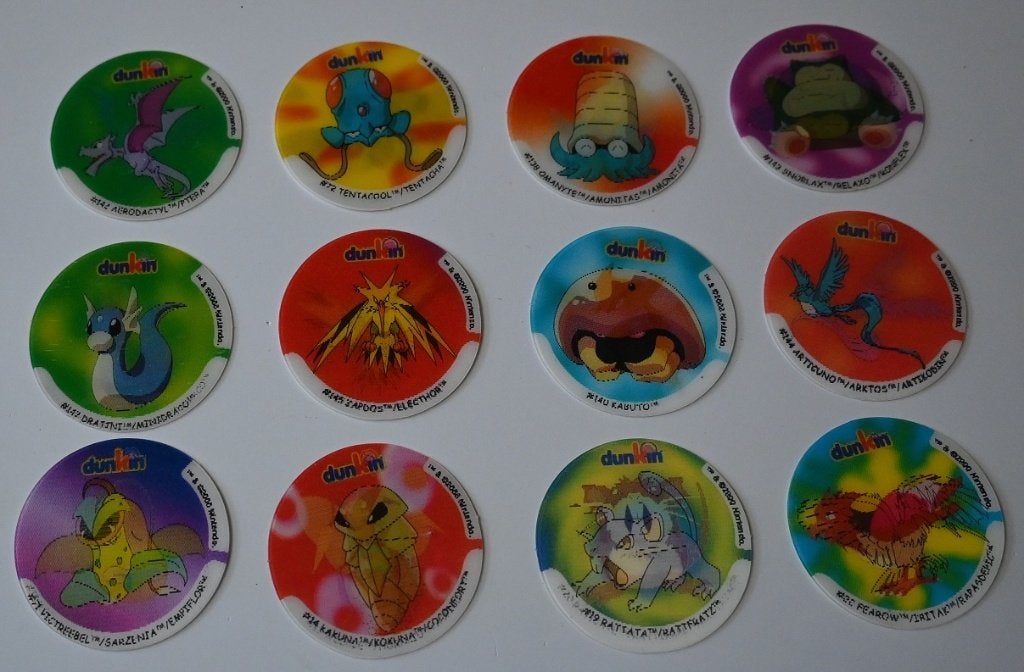 Pokemon Dunkin Nintendo 2000 / 71 Flippo's 3D, Verzenden, Nieuw, Overige typen