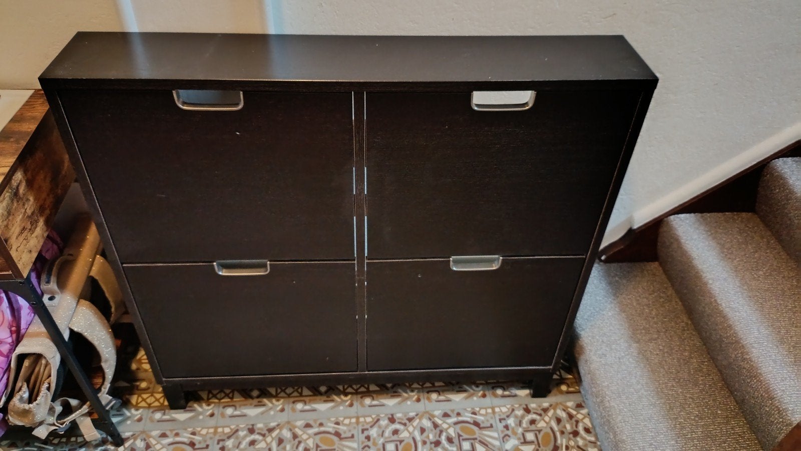 Ikea Ställ schoenenkast kleur zwart, Enlèvement, Comme neuf