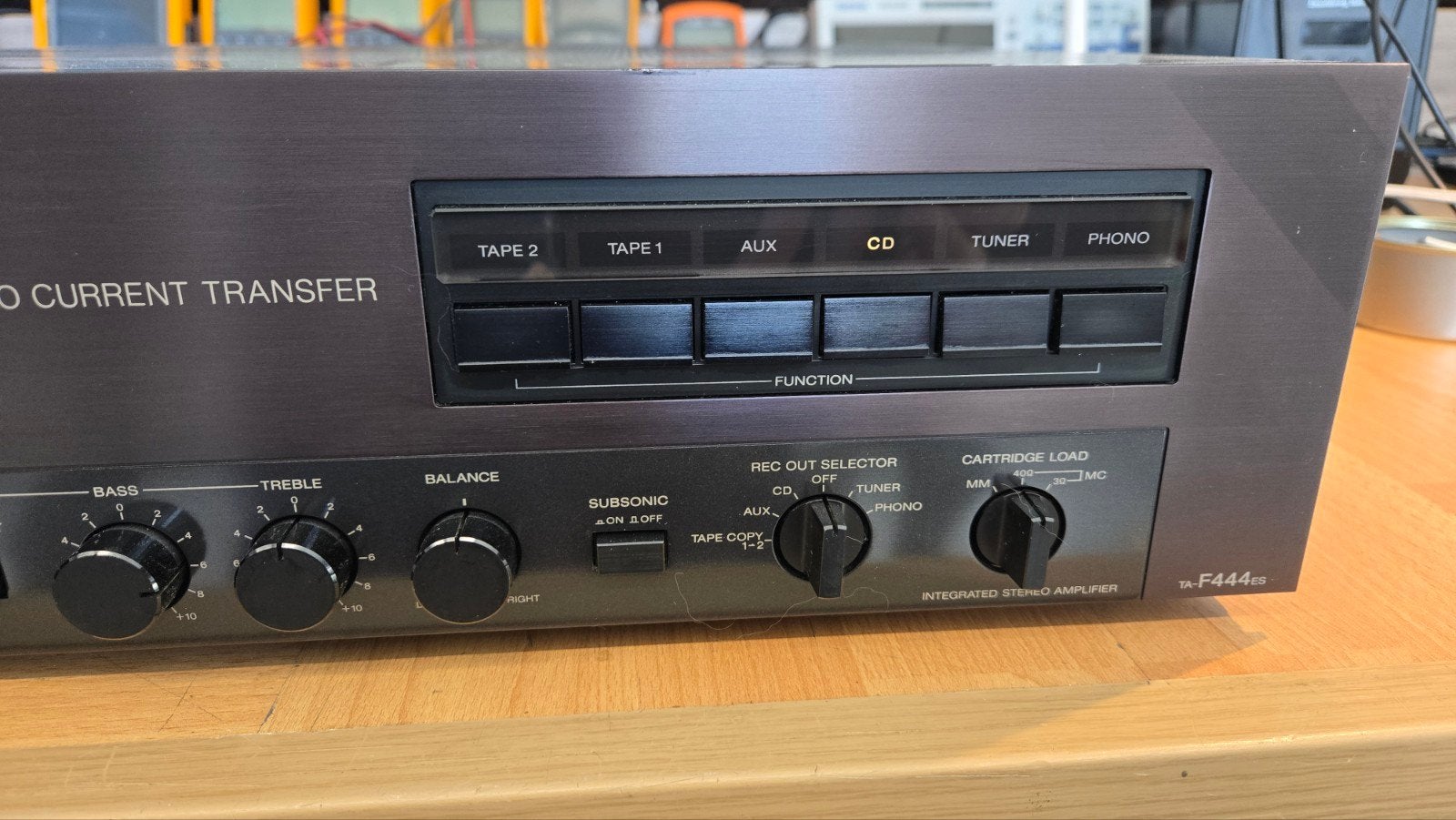 amplificateur sony TA-444ES, Ophalen, Zo goed als nieuw, 60 tot 120 watt, Sony
