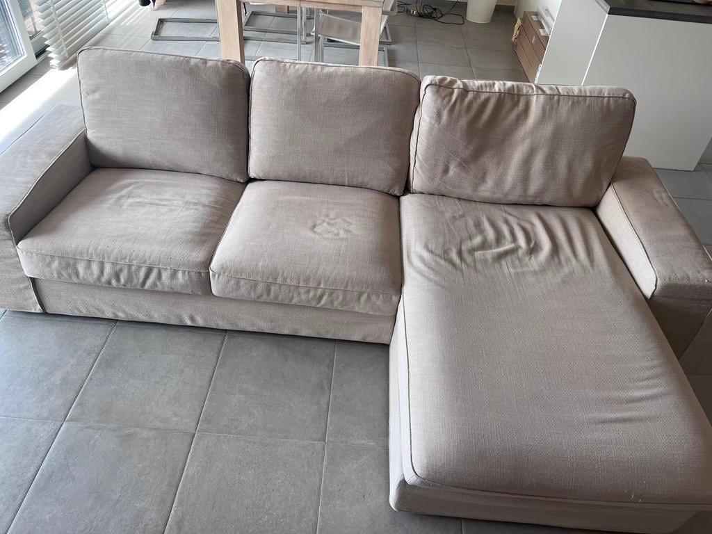 Zetel kivik, Huis en Inrichting, Ophalen, Gebruikt, Stof