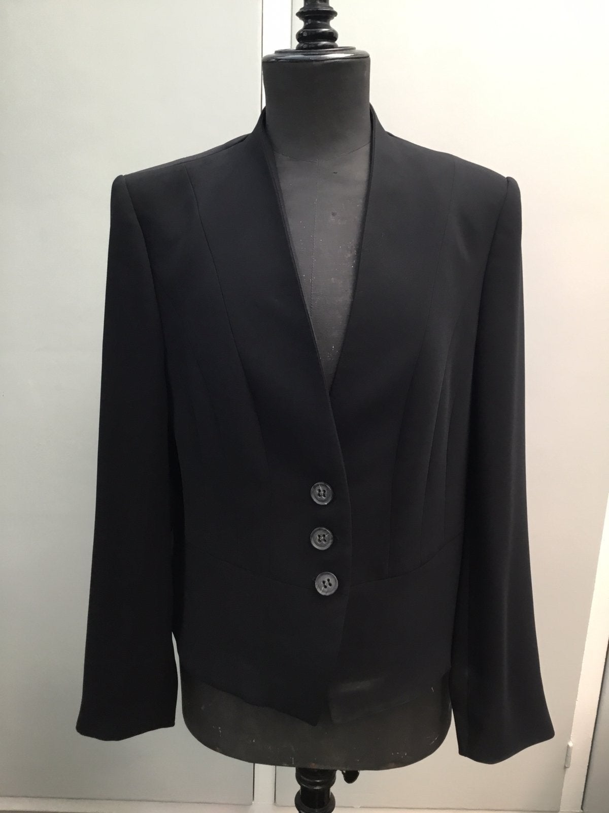 Gilet noir Bianca taille 42, Taille 42/44 (L), Enlèvement ou Envoi, Comme neuf, Manteau