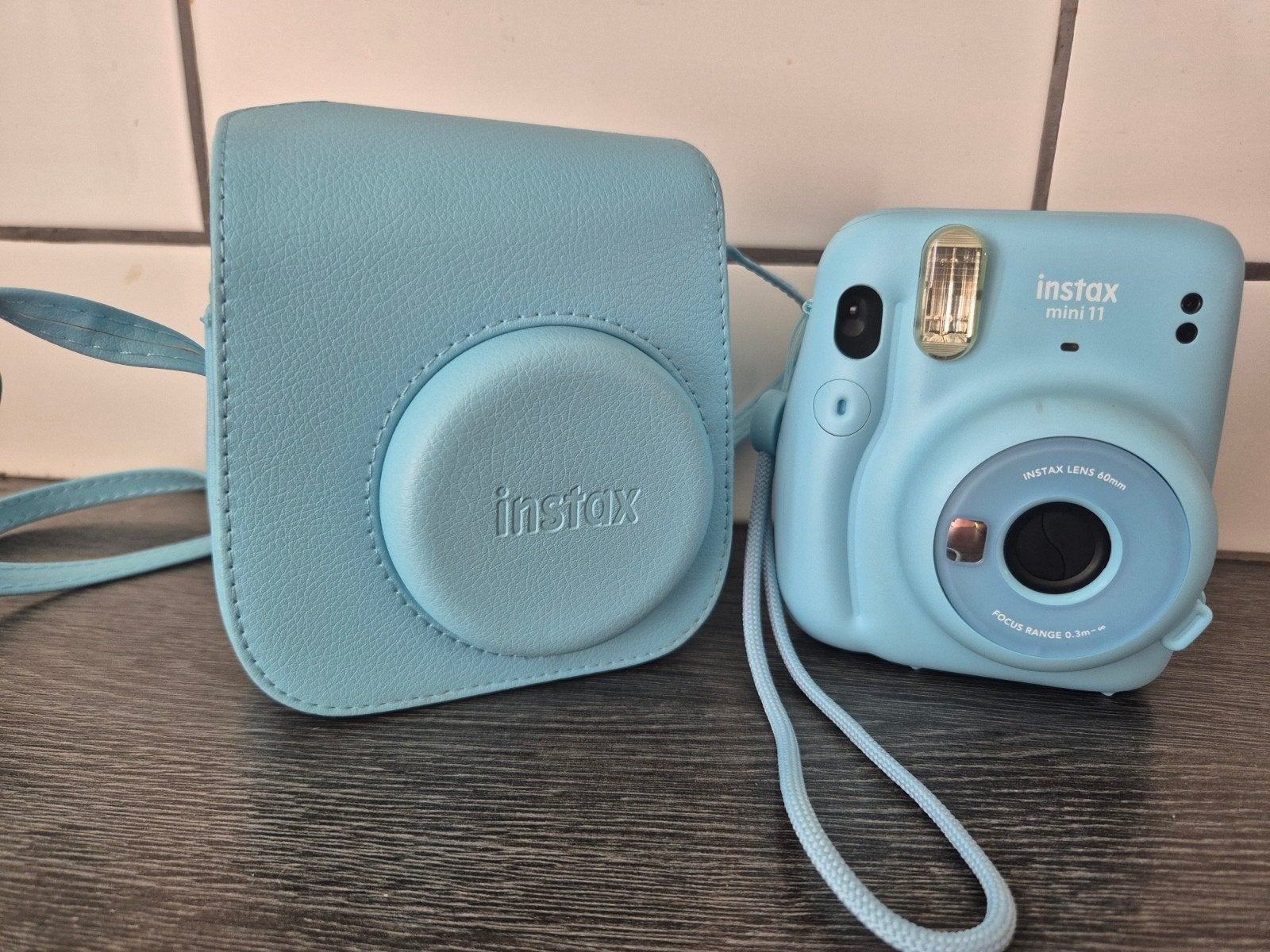 Fujifilm Instax Mini 11 – Sky Blue + Housse, TV, Hi-fi & Vidéo, Appareils photo analogiques, Enlèvement
