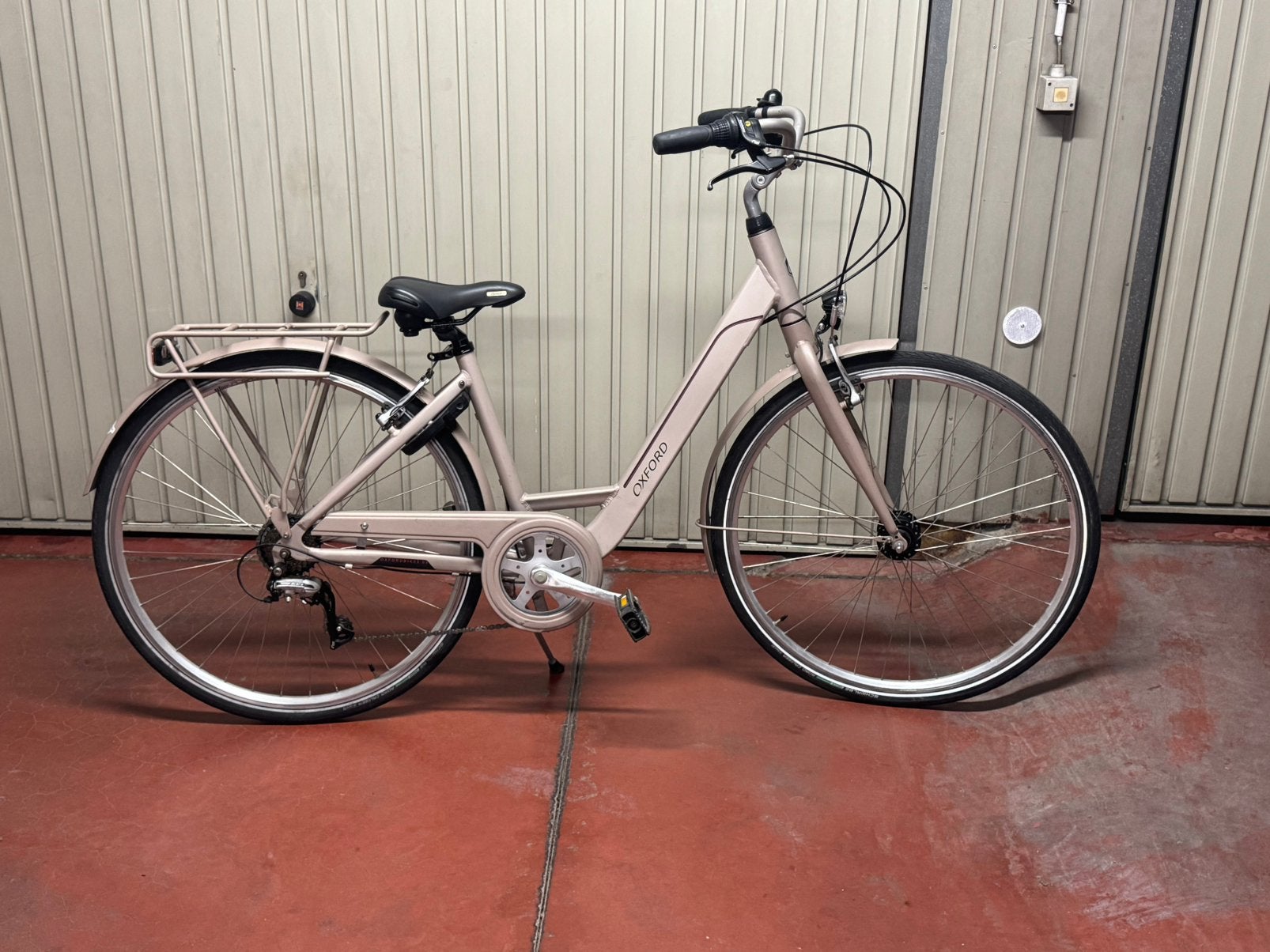 Oxford damesfiets maat S – 6 versnellingen– 2 sloten, Ophalen, Zo goed als nieuw, Versnellingen
