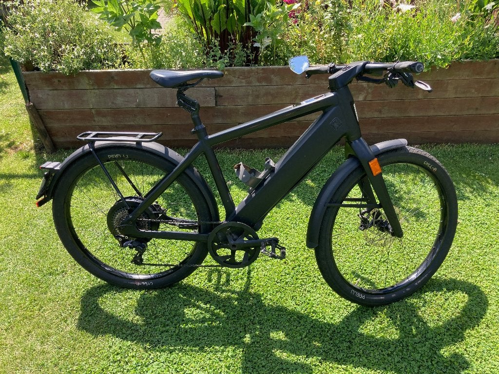 Stromer ST3 (Maat L) – Slechts 8.600 km – NIEUWE 983Wh accu, Vélos & Vélomoteurs, Vélos électriques, Utilisé, Stromer, 50 km par batterie ou plus