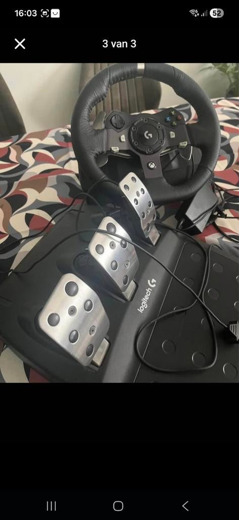 Logitech G920, Games en Spelcomputers, Spelcomputers | Xbox | Accessoires, Ophalen, Xbox Series S