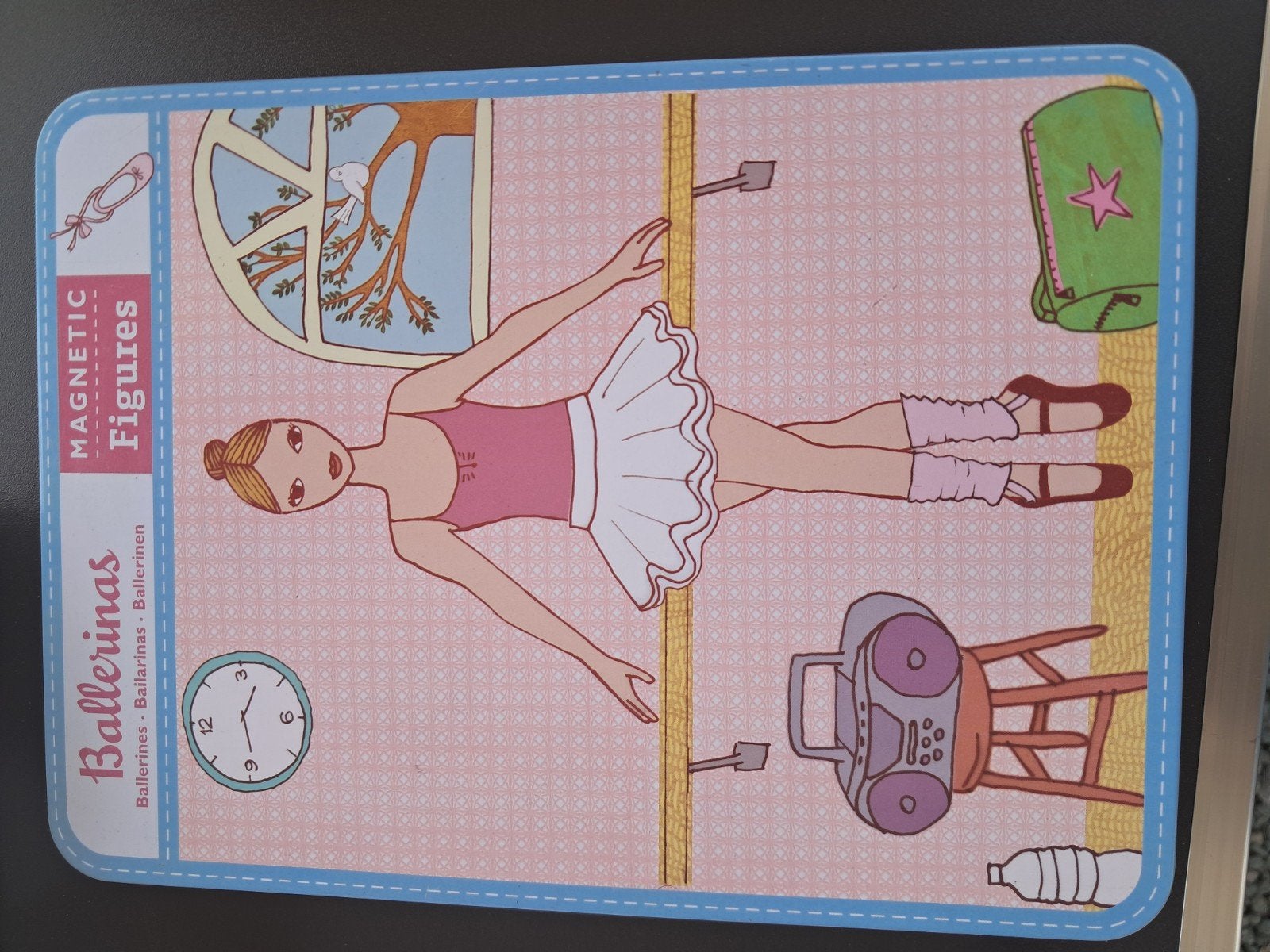 Magnetische figuren ballerinas, Ophalen of Verzenden, Gebruikt